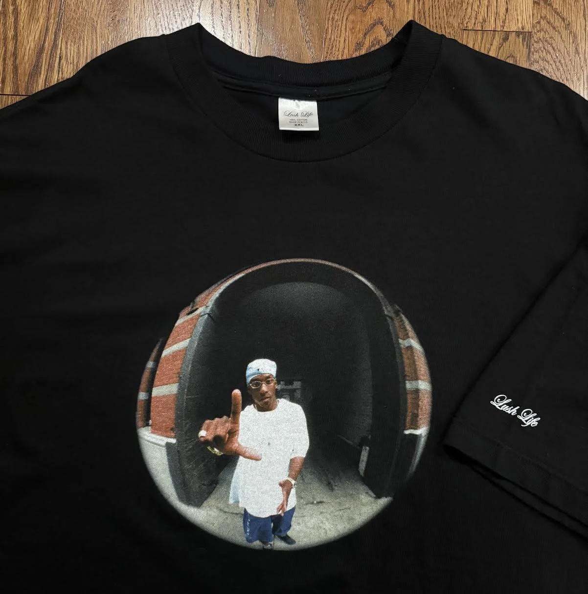 Vintage Lush Life Big L T Shirt (Size XXL) — RootsBK